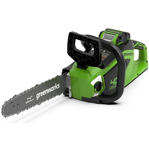Greenworks GD40CS15 Schwarz, Grün