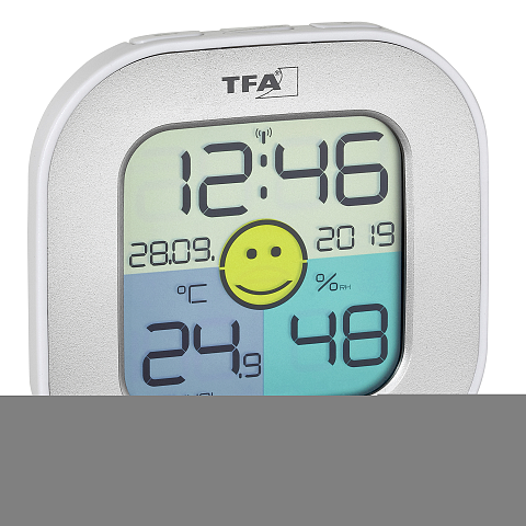 TFA-Dostmann FUN Drinnen Elektronisches Hygrometer Silber