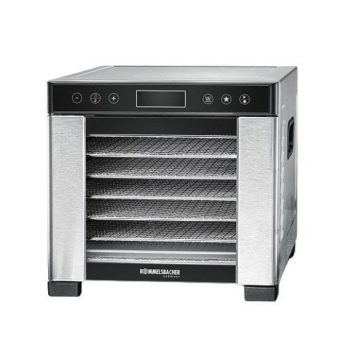 Rommelsbacher DA 650 Lebensmittelentwässerer Schwarz, Edelstahl 600 W