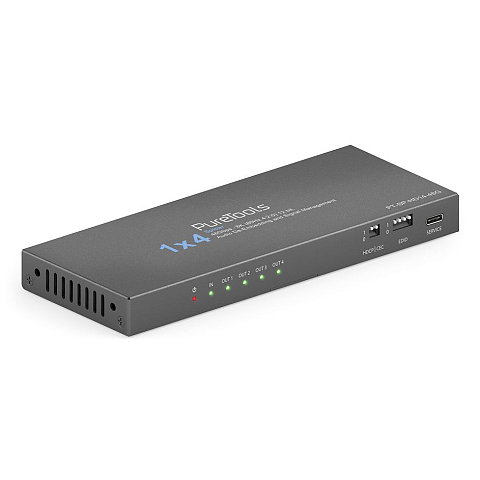 PureTools PT-SP-HD14-48G Videosplitter HDMI 4x HDMI