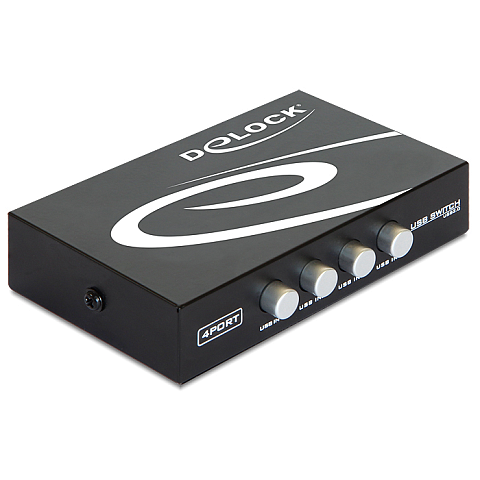 DeLOCK 87634 Serial Switch Box Kabelgebunden