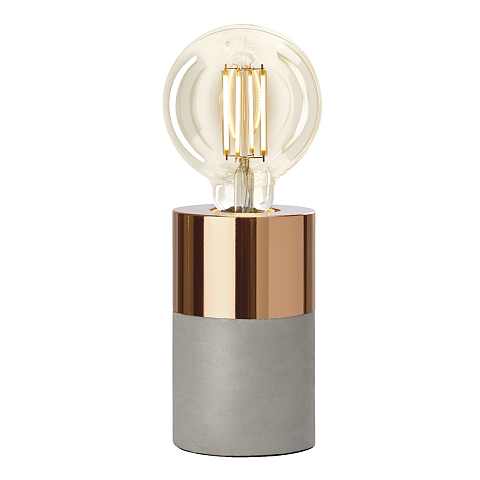 Villeroy & Boch Athen Tischleuchte E27 Kupfer, Gold, Silber