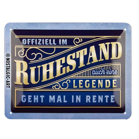 Nostalgic Art 45104985 Dekoratives Schild & Tafel für drinnen Metall Mehrfarbig