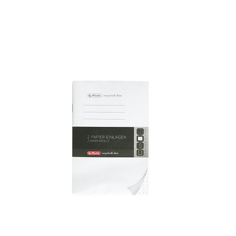 Herlitz 50033812 Notizbuch A6 80 Blätter Weiß