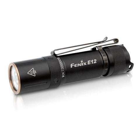 Fenix E12 V2.0 Taschenlampe Schwarz LED