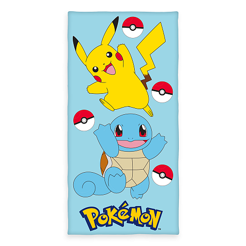 HERDING Pokémon Babyhandtuch Mehrfarbig Baumwolle 1 Stück(e)