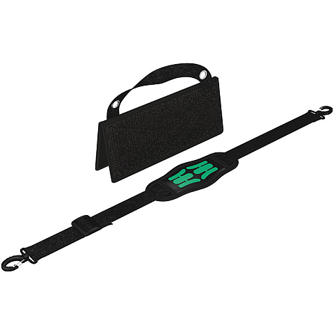 Wera 2go Gurt Ausstattungskoffer Schwarz