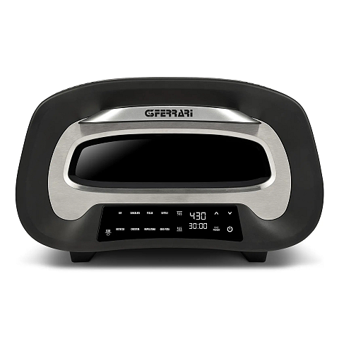 G3 Ferrari G10186 Pizzamacher/Ofen 1 Pizza/Pizzen 1700 W Schwarz, Silber