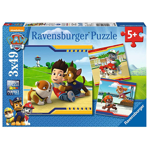 Ravensburger Paw Patrol, Helden mit Fell