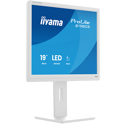iiyama ProLite B1980S-W1 Computerbildschirm 48,3 cm (19") 1280 x 1024 Pixel SVGA LED Weiß