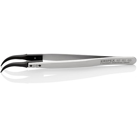 Knipex 92 81 03 Industriepinzette Edelstahl