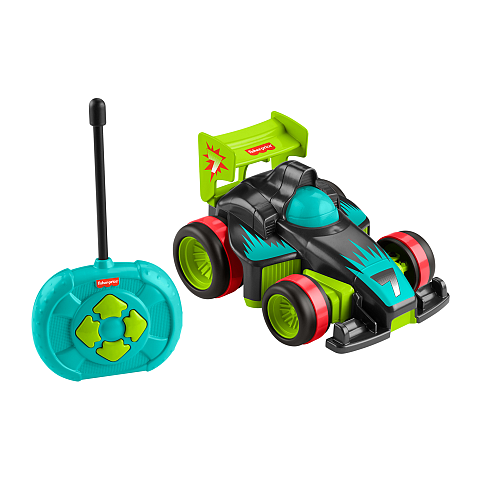 Fisher-Price Fernlenkflitzer Spielzeug für Kindergartenkinder, Auto mit Fernbedienung für Kinder ab 3 Jahren