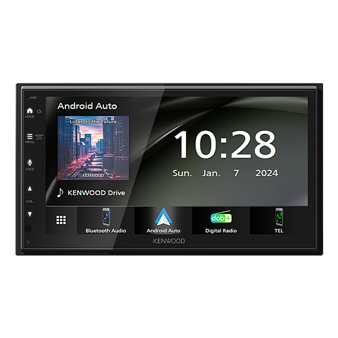 Kenwood DMX6523DABS Auto Media-Receiver Schwarz WLAN Bluetooth