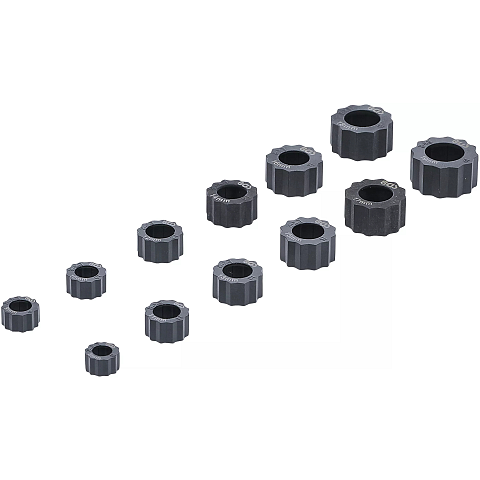 BGS technic Extractor Cap Set for damaged hexagon Nuts and Bolts Steckdose