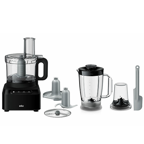 Braun FP 3132 BK Küchenmaschine 800 W 2,1 l Schwarz