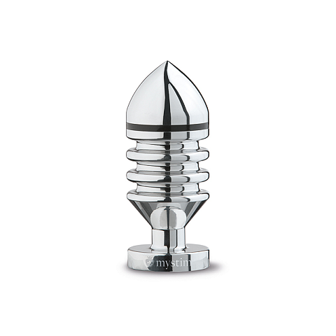 Mystim Hector Helix S Analplug Silber Metall 1 Stück(e)