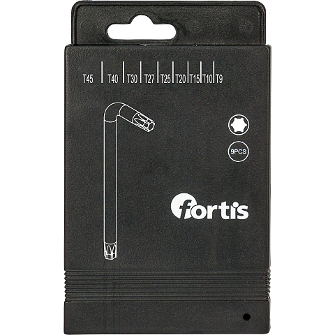 Fortis 4317784729956 Sechskantschlüssel 9 Stück(e)