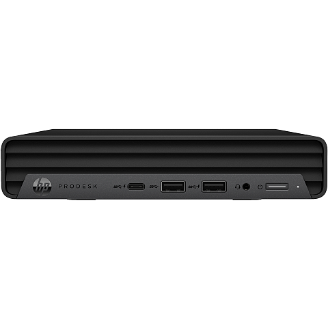 HP ProDesk 400 G6 Intel® Core™ i3 i3-10100T 8 GB DDR4-SDRAM 256 GB SSD FreeDOS Mini PC Mini-PC Schwarz