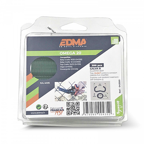 EDMA 043501 Überbrückungsclip 200 Stück(e)