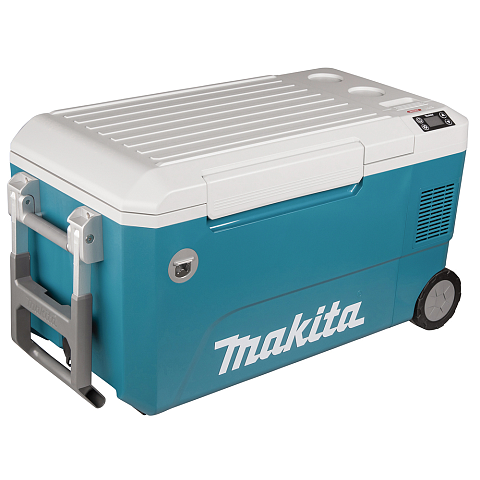 Makita CW002GZ01 Kühlbox 50 l Elektro Blau, Weiß