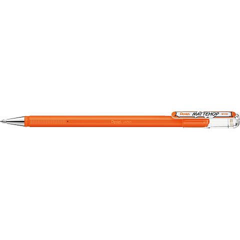 Pentel Mattehop Fein Verschlossener Gelschreiber Orange 1 Stück(e)