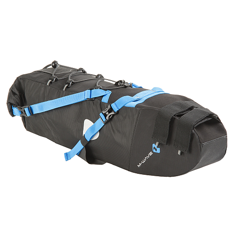 M-Wave Rough Ride Saddle L Sattel Fahrradtasche 11 l Schwarz