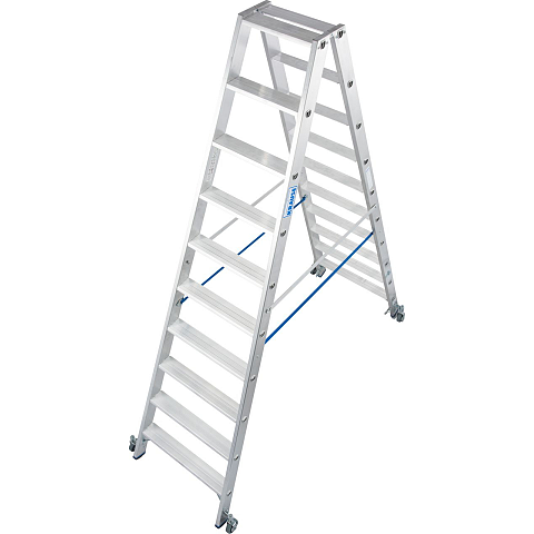 Krause 124876 Leiter Stufenleiter Aluminium