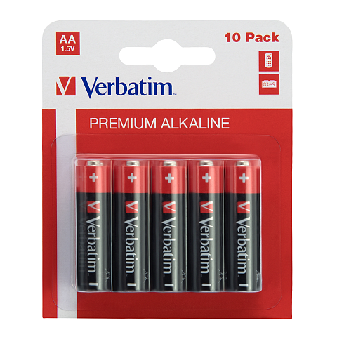 Verbatim AA-Alkalibatterien