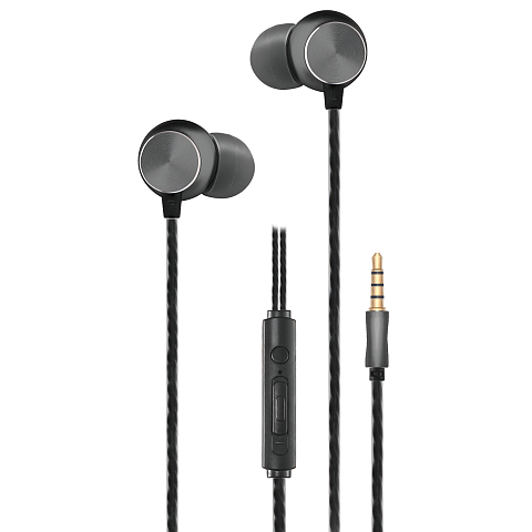 2GO 795967 Kopfhörer & Headset Kabelgebunden im Ohr Anrufe/Musik Anthrazit, Schwarz