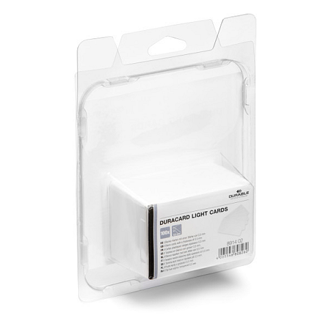 Durable 891402 Blanko-Plastikkarte