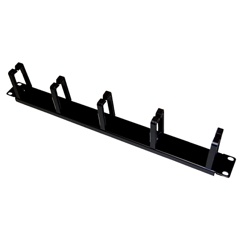 Alantec PK009 Kabel-Organizer Wand Kabelhalter Schwarz 1 Stück(e)