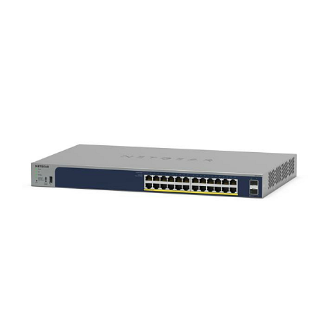NETGEAR GS724TPv3 Managed L2 Gigabit Ethernet (10/100/1000) Power over Ethernet (PoE) Grau