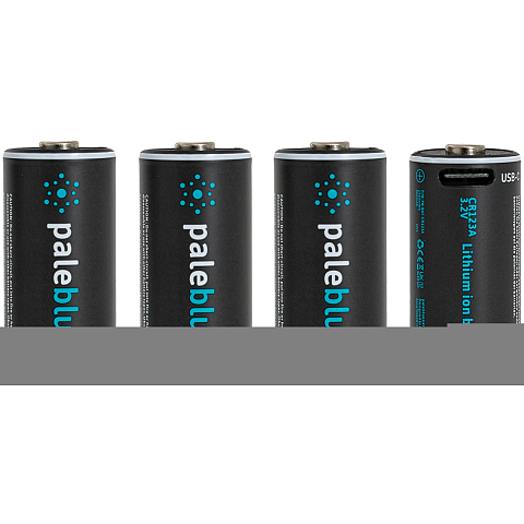 Pale Blue PB-CR123A-C Haushaltsbatterie Wiederaufladbarer Akku Lithium-Ion (Li-Ion)
