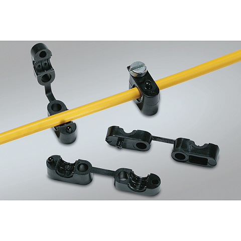 Hellermann Tyton 234-10400 Kabelklammer Schwarz 1 Stück(e)