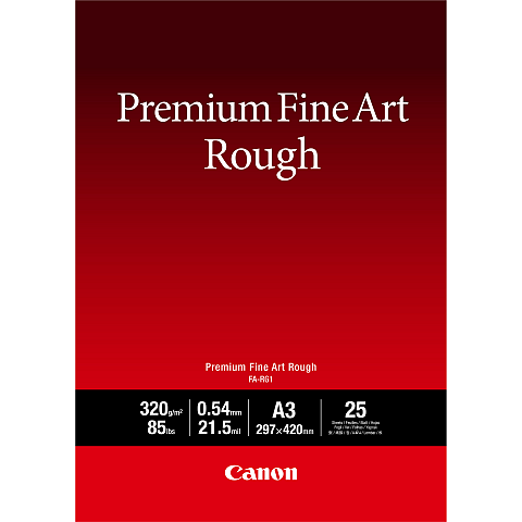 Canon FA-RG1 Premium Fine Art Rough Paper, A3, 25 Blatt