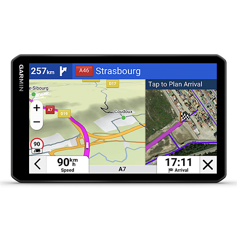 Garmin dēzl LGV720 Navigationssystem Fixed 17,6 cm (6.95") TFT Touchscreen 242 g Schwarz