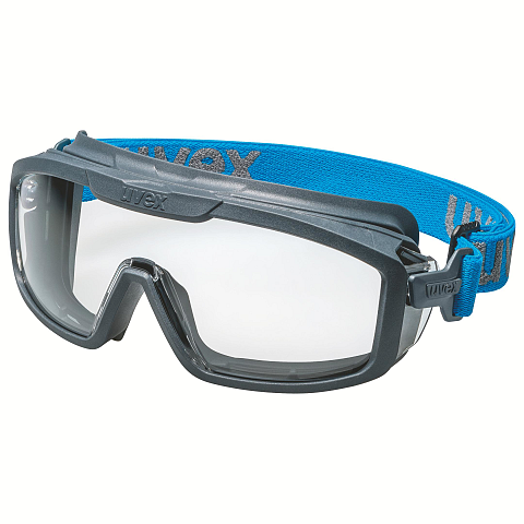 Uvex i-guard+ Sicherheitsbrille Polycarbonat (PC) Blau, Grau