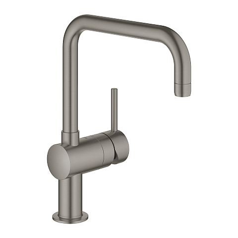 GROHE Minta Gebürsteter Stahl, Graphit