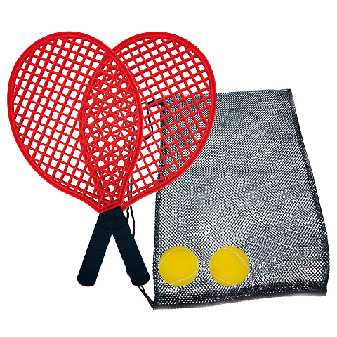 Schildkröt Funsports 970130 Beach-Tennisschläger Kunststoff Schwarz, Rot 2 Stück(e)