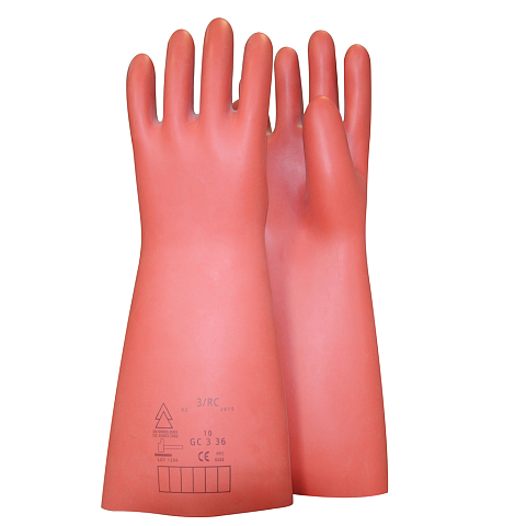 KS Tools 117.0013 Handschutz Isolierende Handschuhe Rot Latex