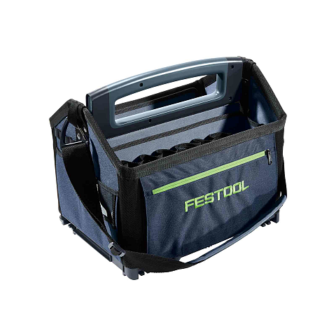 Festool SYS3 T-BAG M Schwarz, Blau, Grün Textil