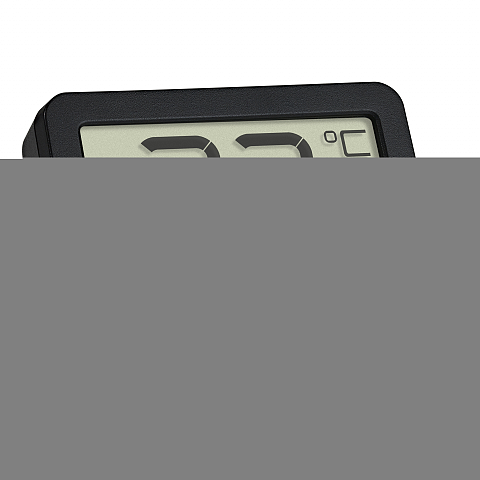 TFA-Dostmann 30.1065.01 Umgebungsthermometer Elektronisches Umgebungsthermometer Drinnen Schwarz