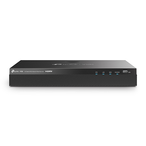 TP-Link VIGI NVR2016H-16MP Netzwerk-Videorekorder (NVR) Schwarz