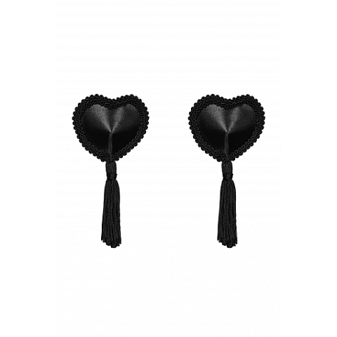 Obsessive Tassel Wäsche-Set Schwarz Polyester