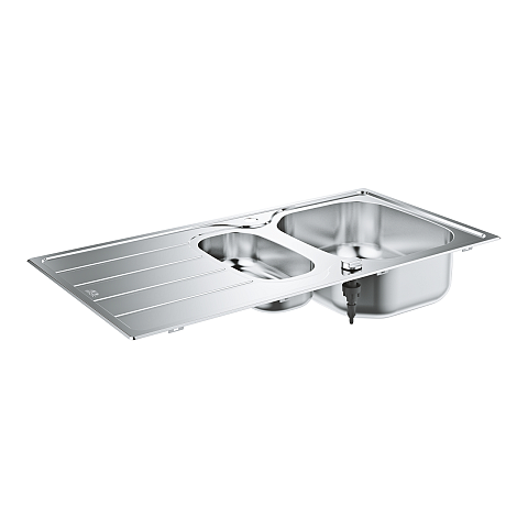GROHE K200 60-S Aufsatzwanne Rechteckig Edelstahl