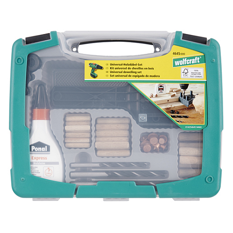wolfcraft GmbH 1 Universal-Holzdübel-Box
