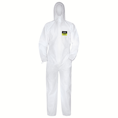 Uvex 9817312 Schutzoverall/-anzug Weiß