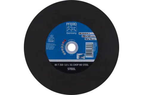 PFERD Cut-off wheels for chopsaws (CHOPSAW) SG CHOP HD STEEL 10 Stück(e)