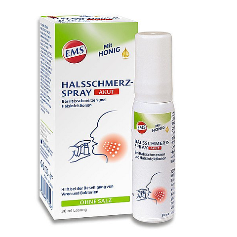 Emser Halsschmerzspray akut Fl Hustenmittel 30 ml Innere Anwendung Erwachsene Spray