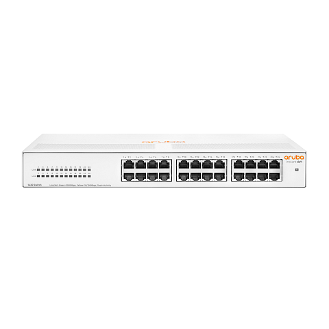 HPE Aruba Networking Aruba Instant On 1430 24G Unmanaged L2 Gigabit Ethernet (10/100/1000) 1U Weiß